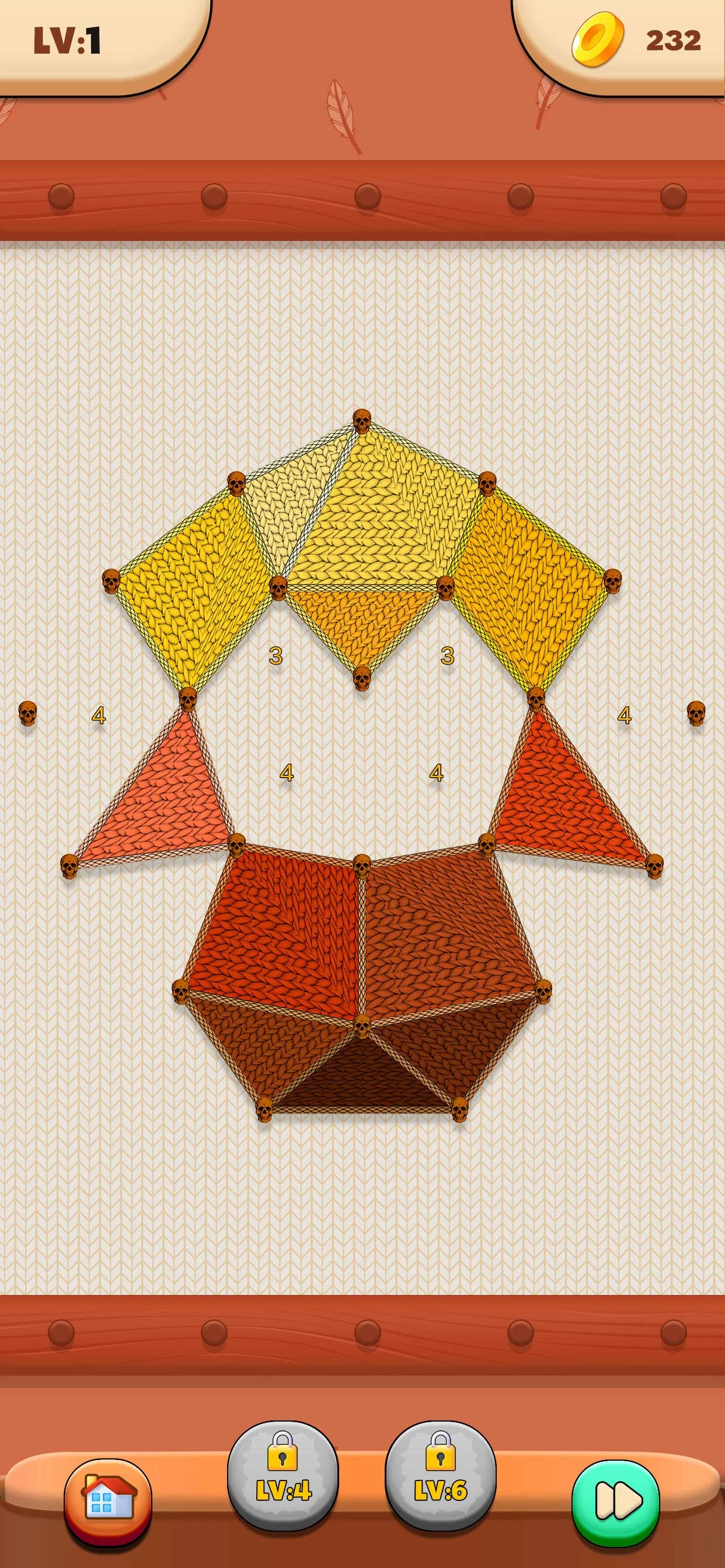 Cozy Threads: Dot Puzzle Rope screenshot